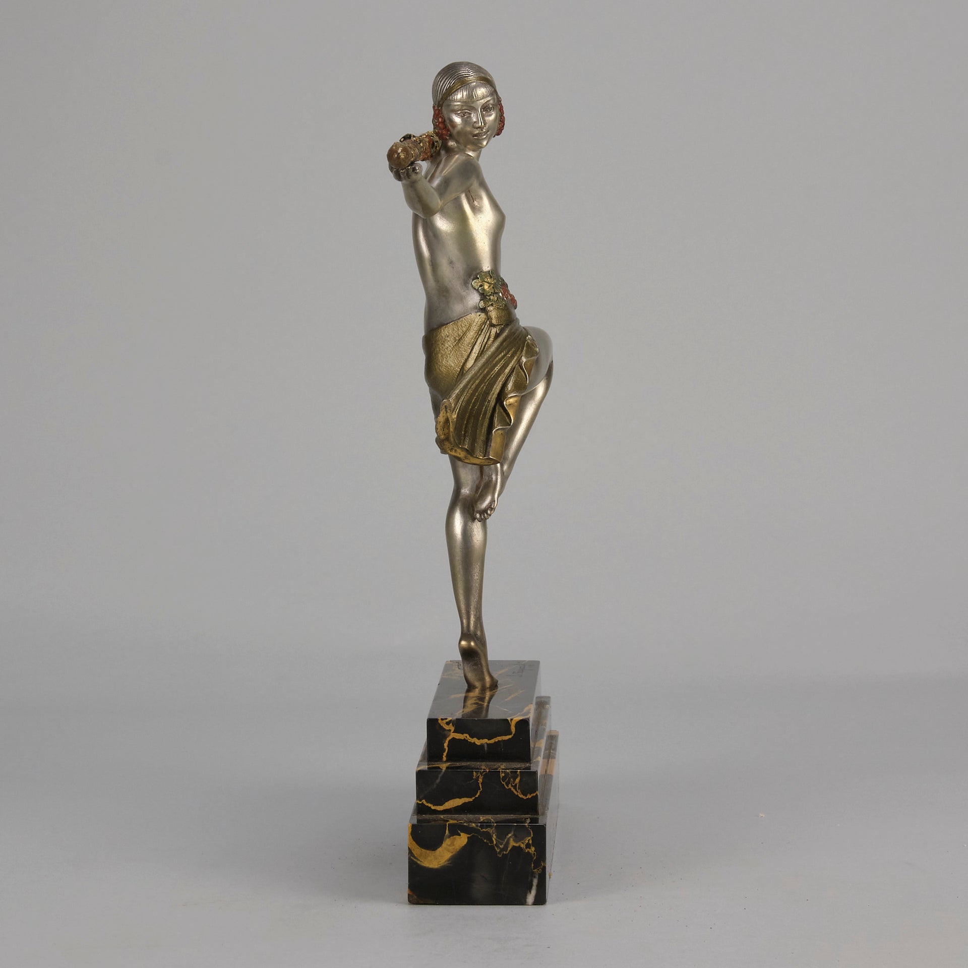  Pierre Le Faguays Bronze - Dancer of Thyrsus - Hickmet Fine Arts