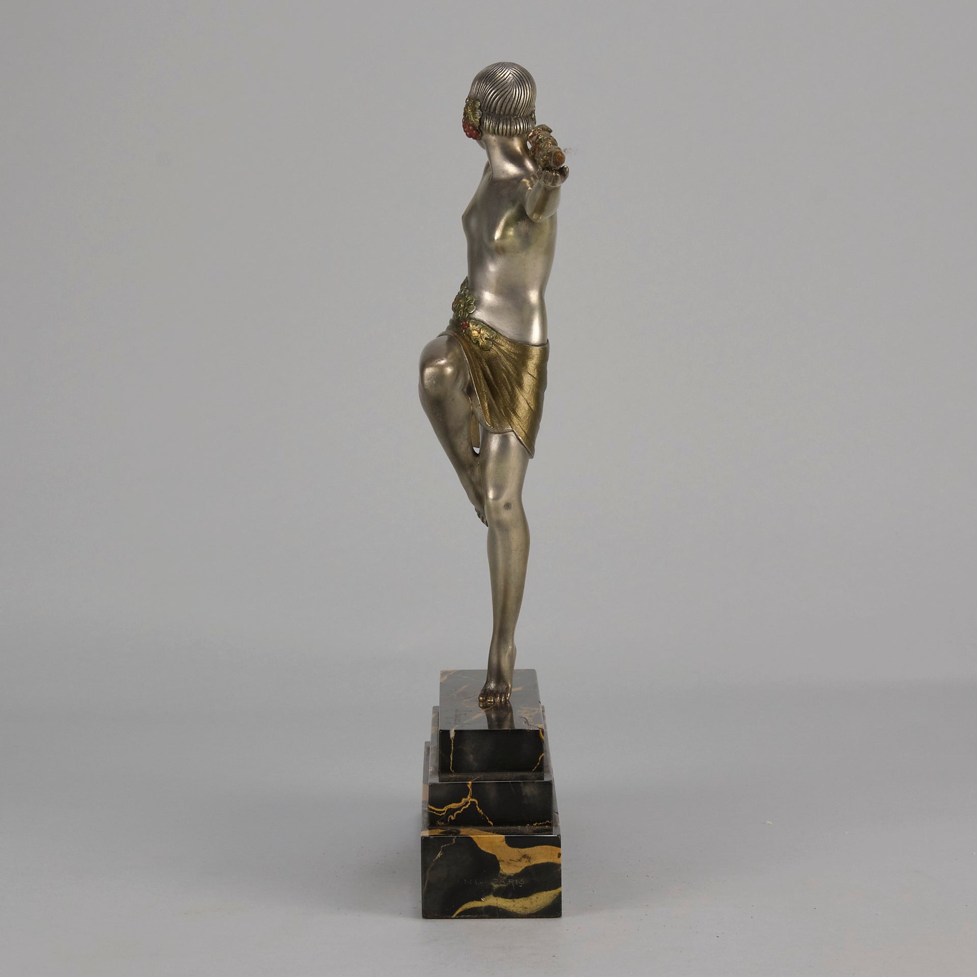 Pierre Le Faguays Bronze - Dancer of Thyrsus - Hickmet Fine Arts