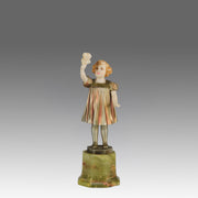 Preiss The Posy - Art Deco Figure - Hickmet Fine Arts