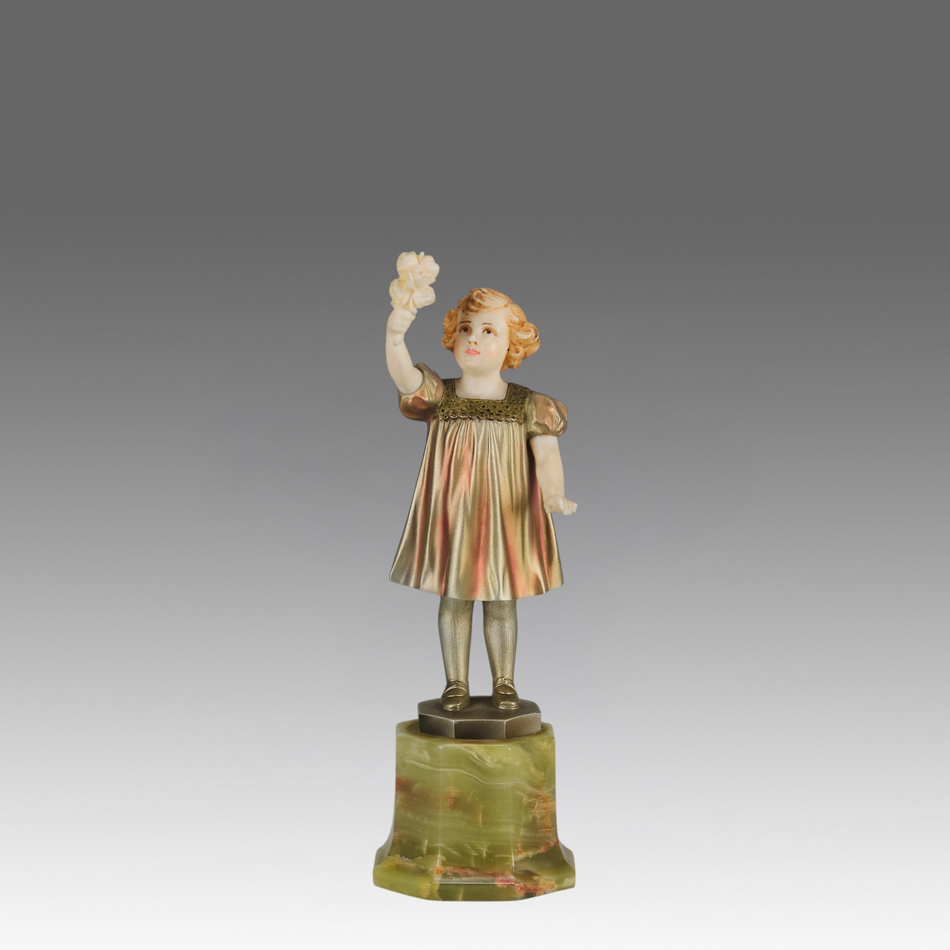 Preiss The Posy - Art Deco Figure - Hickmet Fine Arts