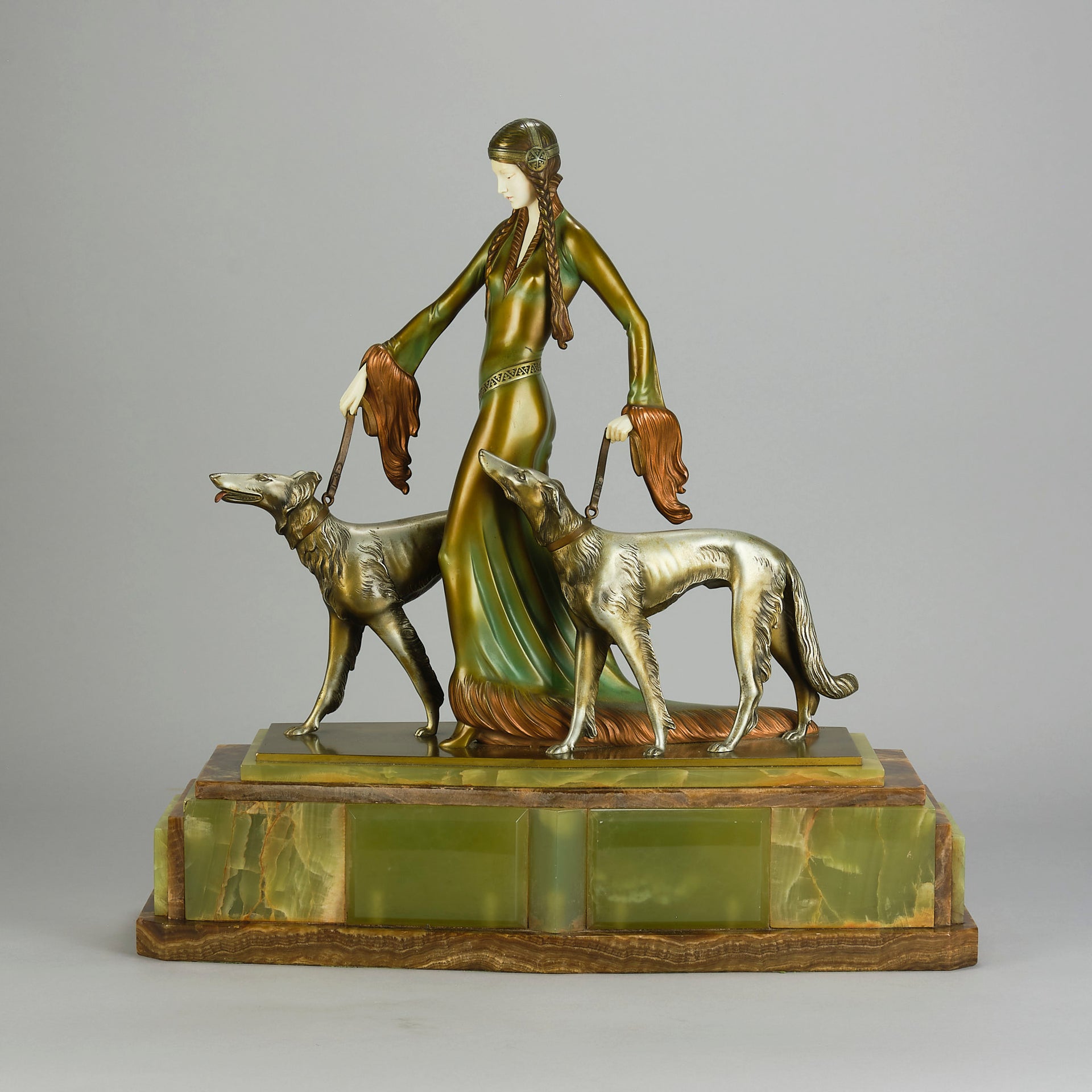 Poertzel The Aristocrat  - Art Deco Figurines - Hickmet Fine Arts