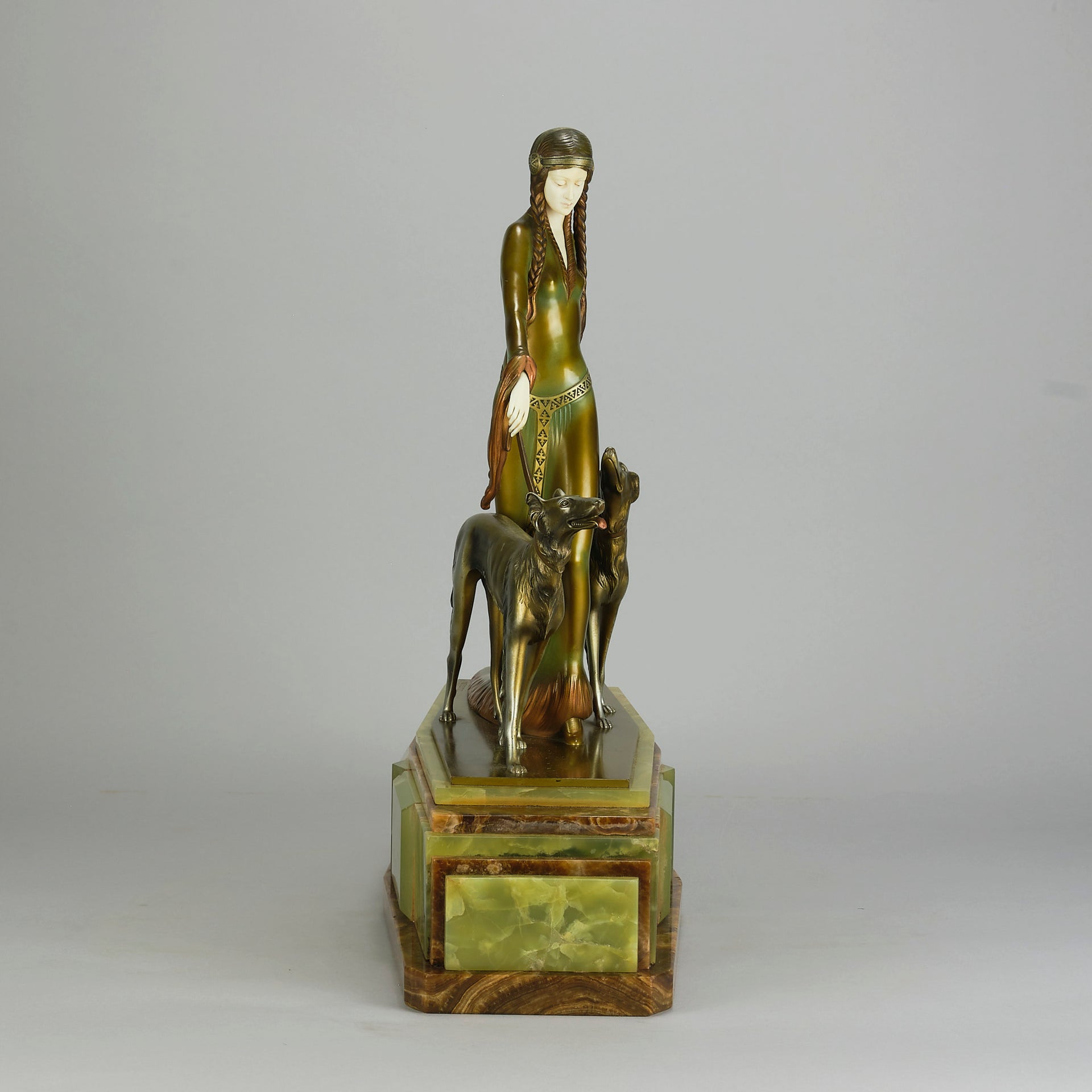 Poertzel The Aristocrat  - Art Deco Figurines - Hickmet Fine Arts