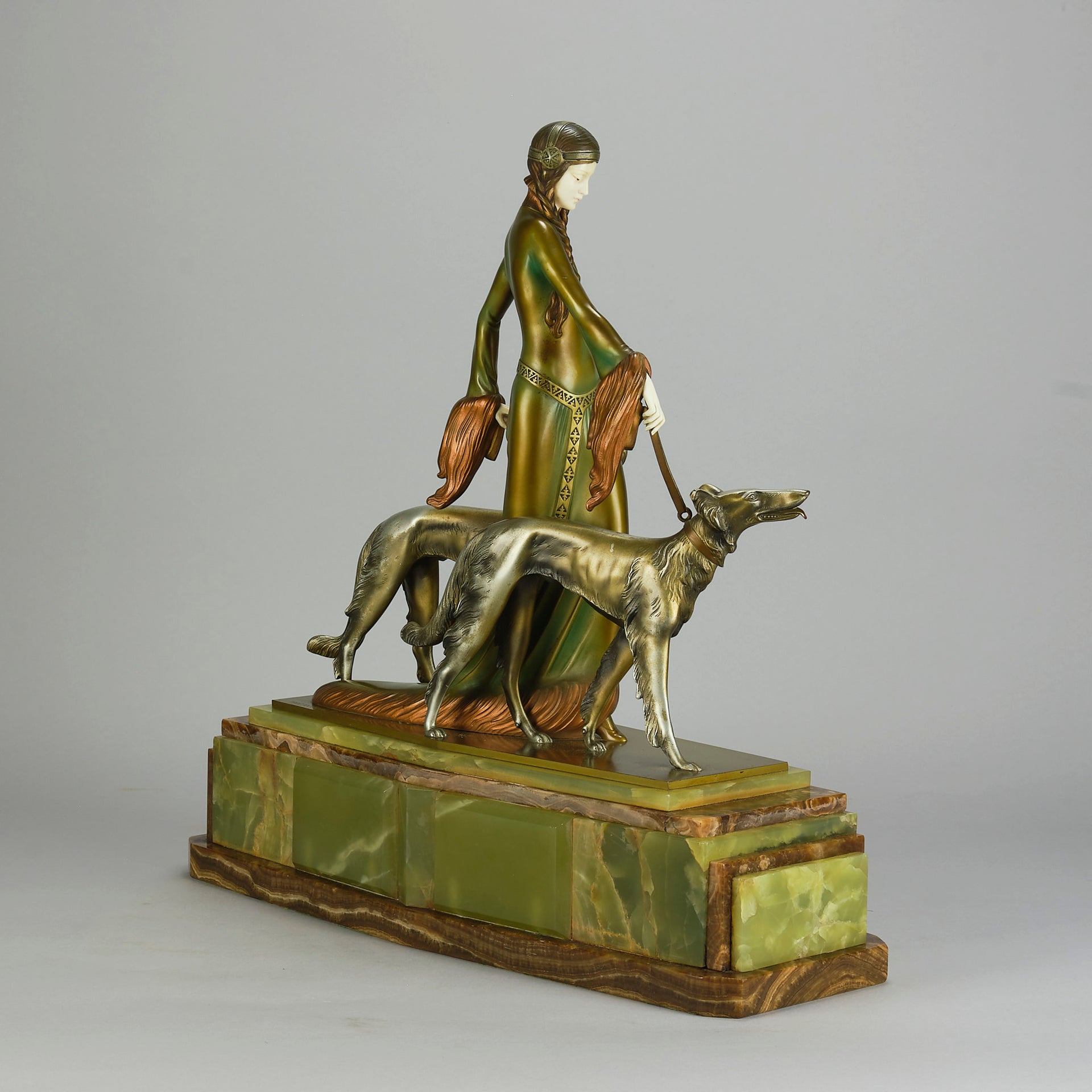 Poertzel The Aristocrat  - Art Deco Figurines - Hickmet Fine Arts