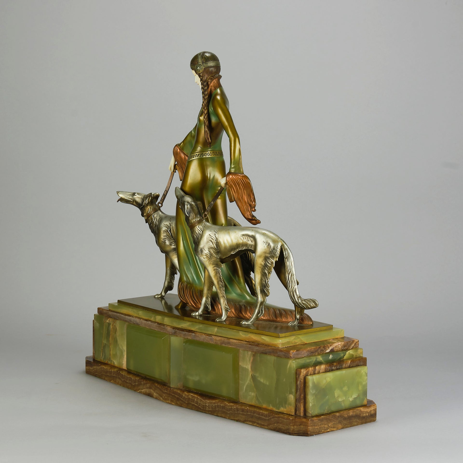 Poertzel The Aristocrat  - Art Deco Figurines - Hickmet Fine Arts