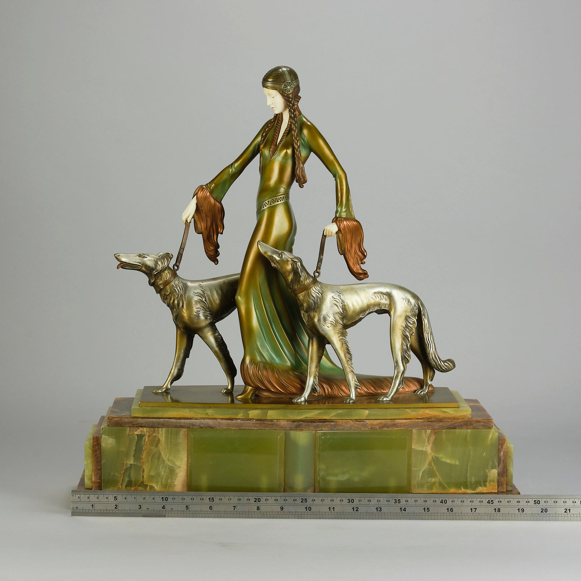 Poertzel The Aristocrat  - Art Deco Figurines - Hickmet Fine Arts