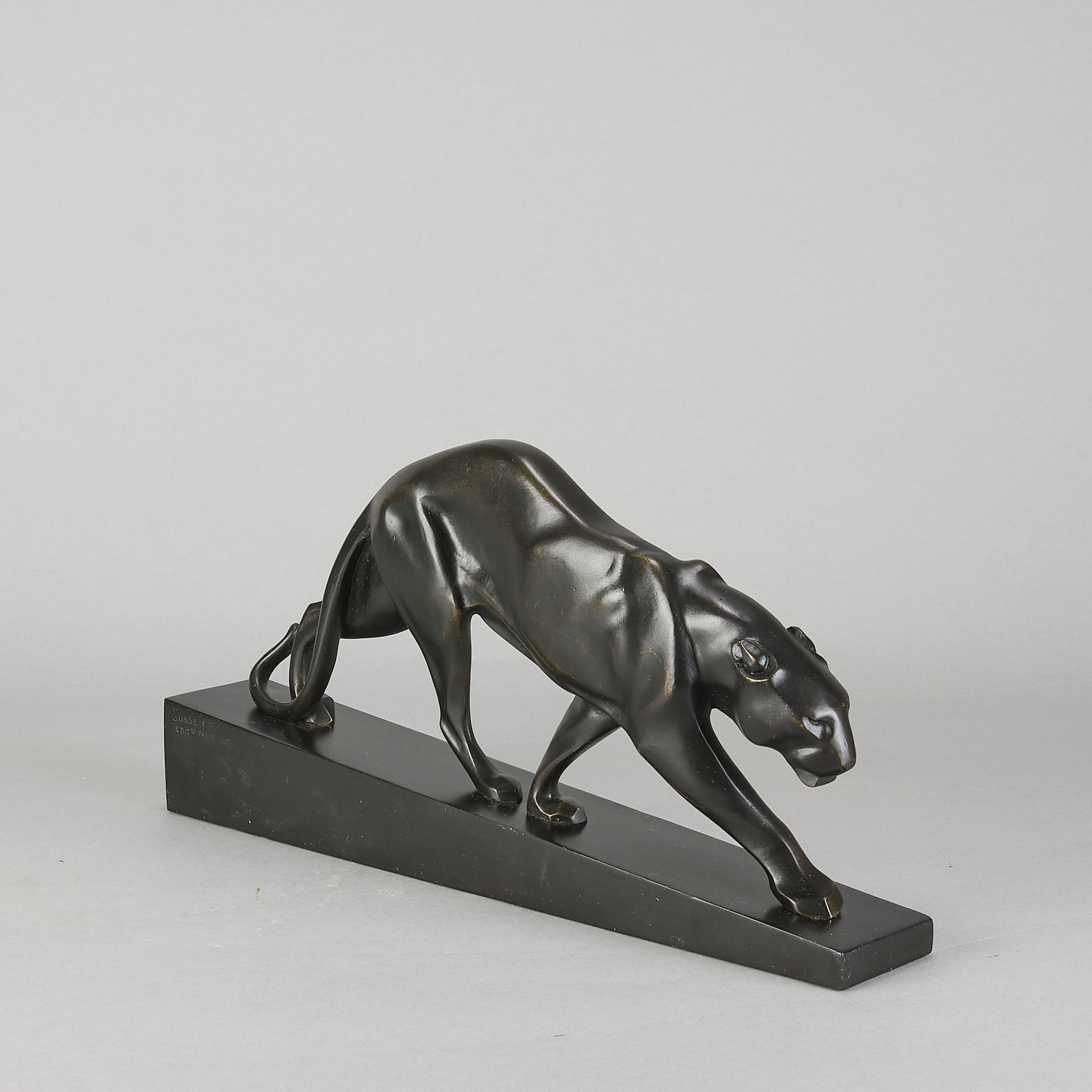 Art Deco Bronze - Maurice Prost Panther - Hickmet Fine Arts