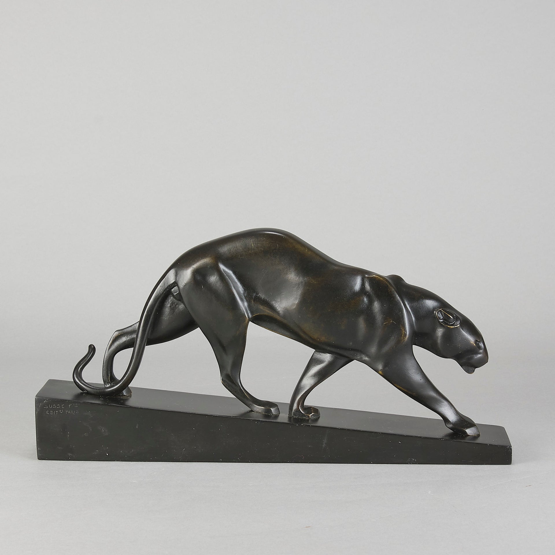 Art Deco Bronze - Maurice Prost Panther - Hickmet Fine Arts