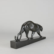 Art Deco Bronze - Maurice Prost Panther - Hickmet Fine Arts