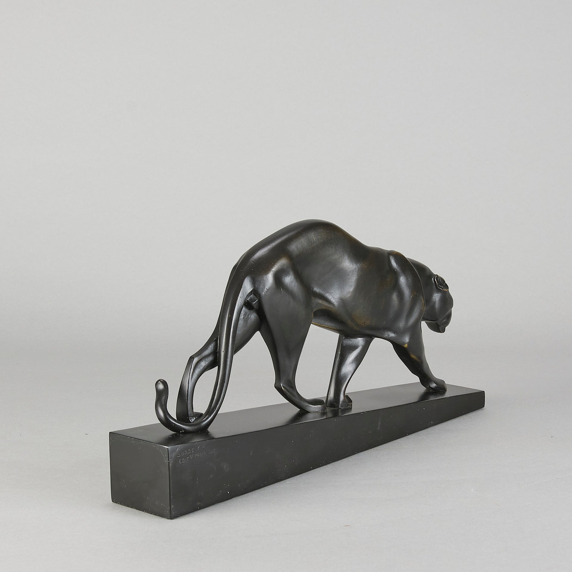 Art Deco Bronze - Maurice Prost Panther - Hickmet Fine Arts