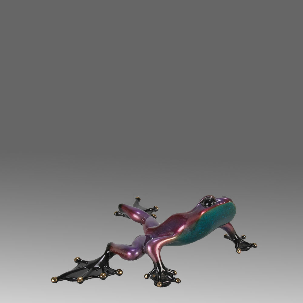 Tim Cotterill Frog - Limited Edition Bronze - Hickmet Fine Arts