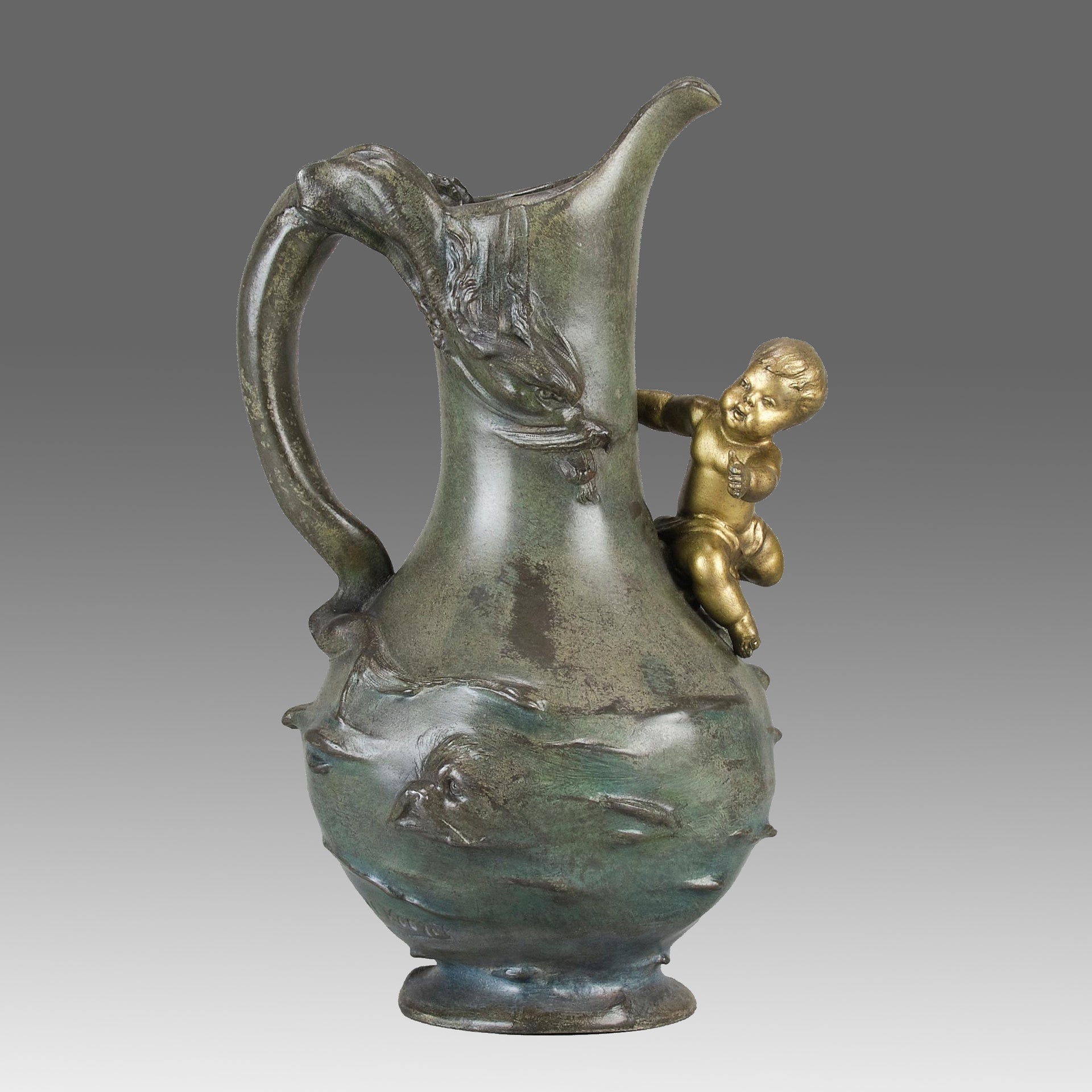 "Putto Jug" by Georges Van De Voorde - Hickmet Fine Arts