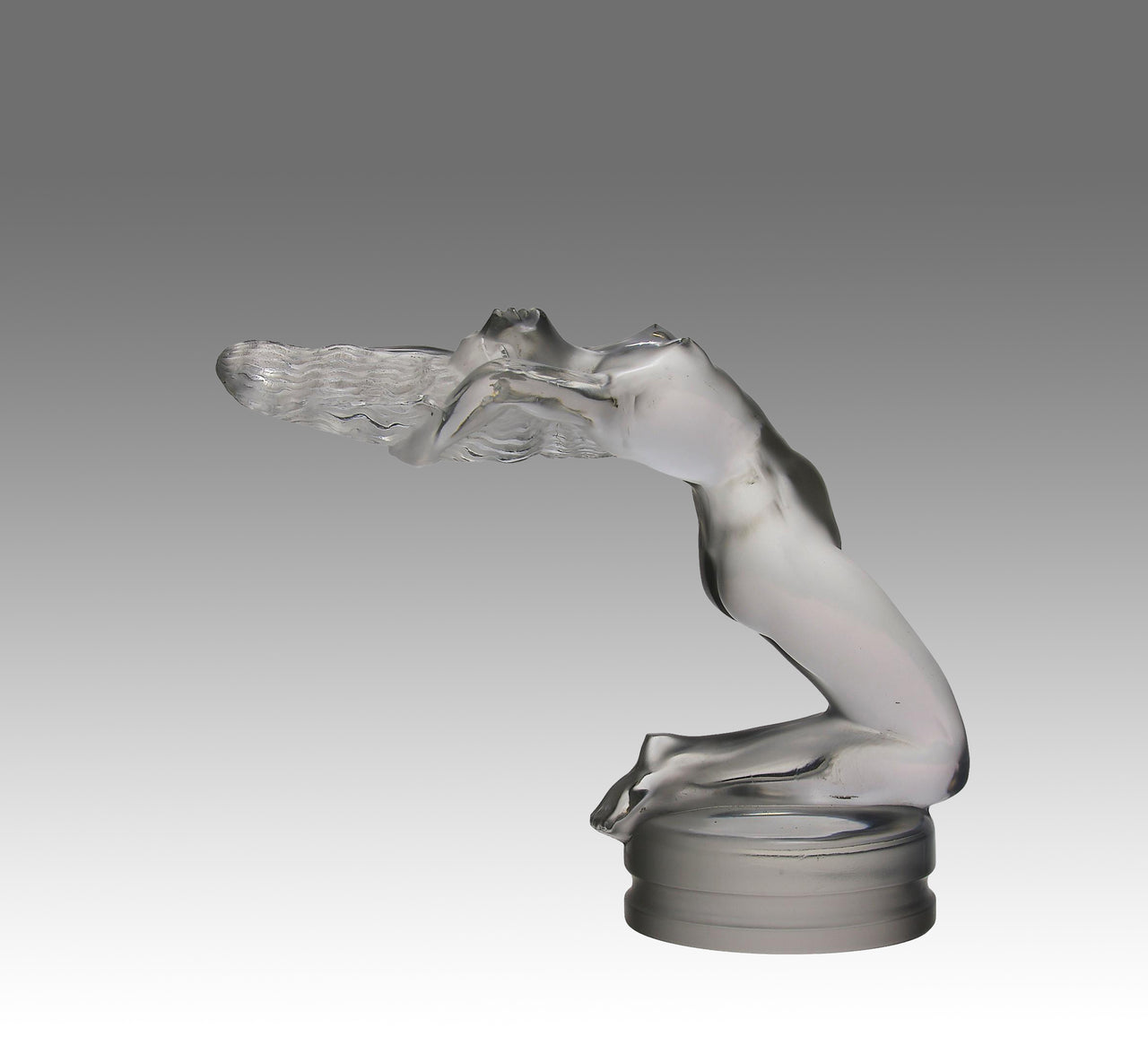 Lalique Car Mascot - Chrysis - Art Deco Glass - Hickmet Fine Arts