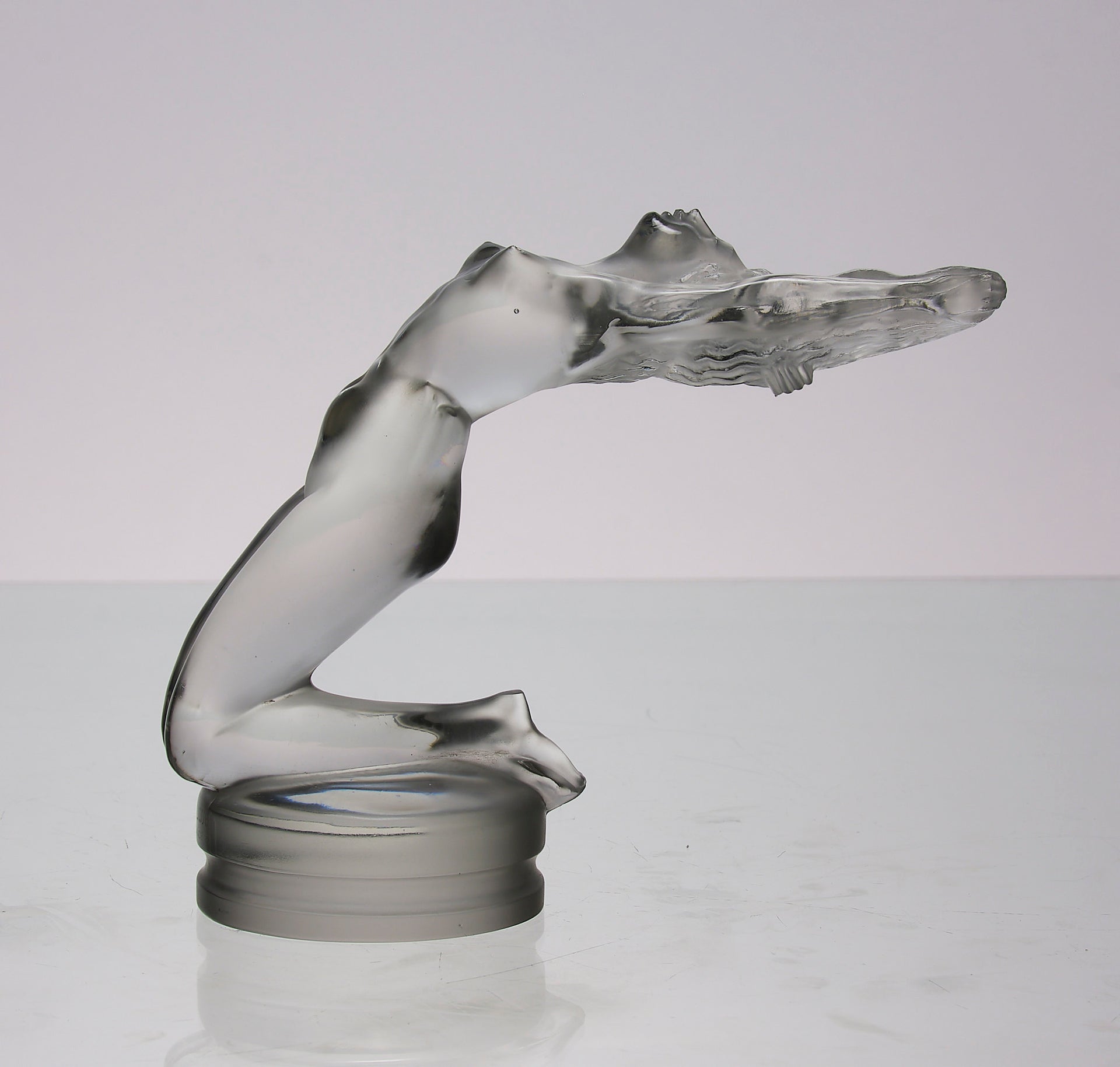 Lalique Car Mascot - Chrysis - Art Deco Glass - Hickmet Fine Arts