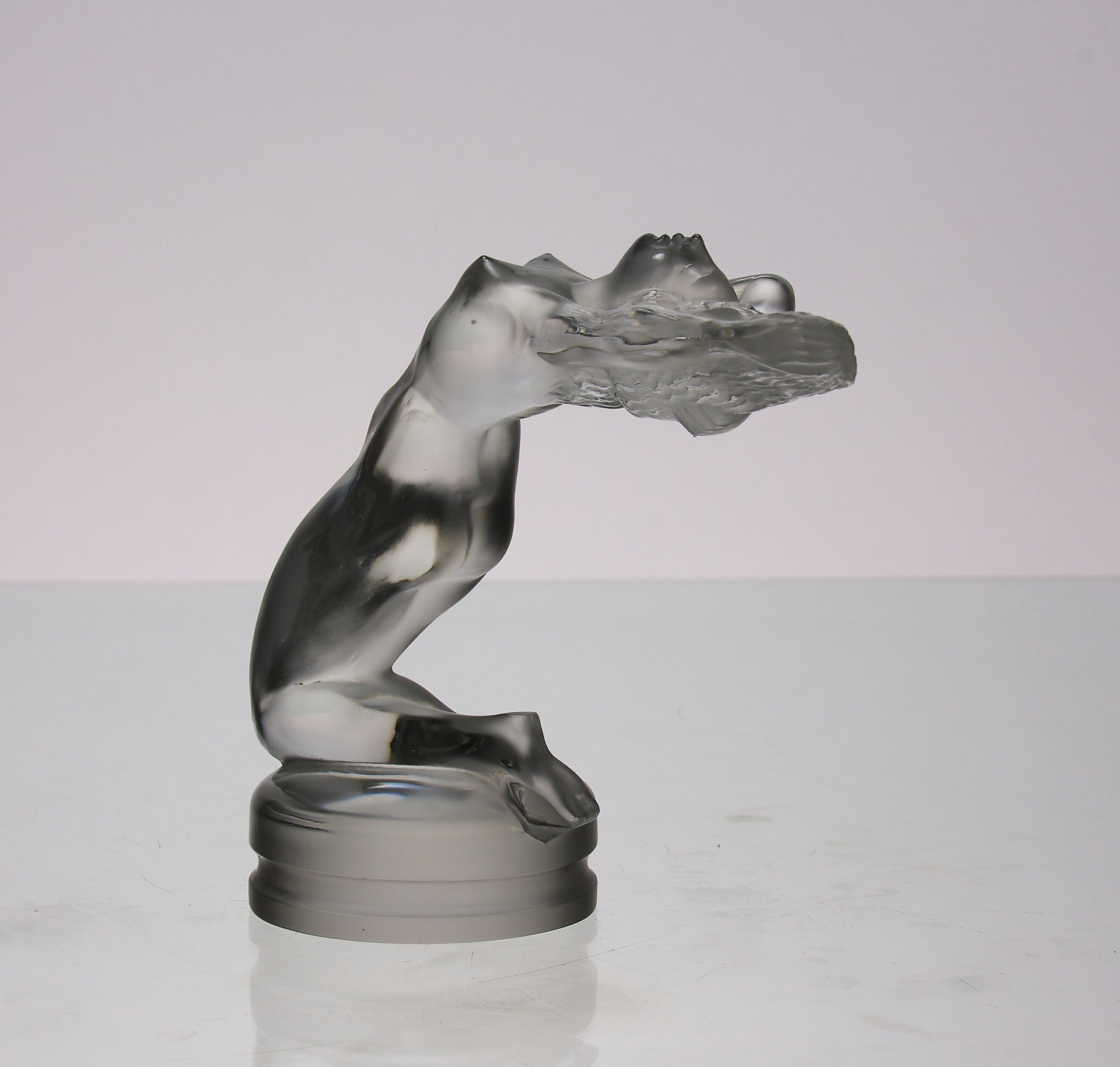 Lalique Car Mascot - Chrysis - Art Deco Glass - Hickmet Fine Arts