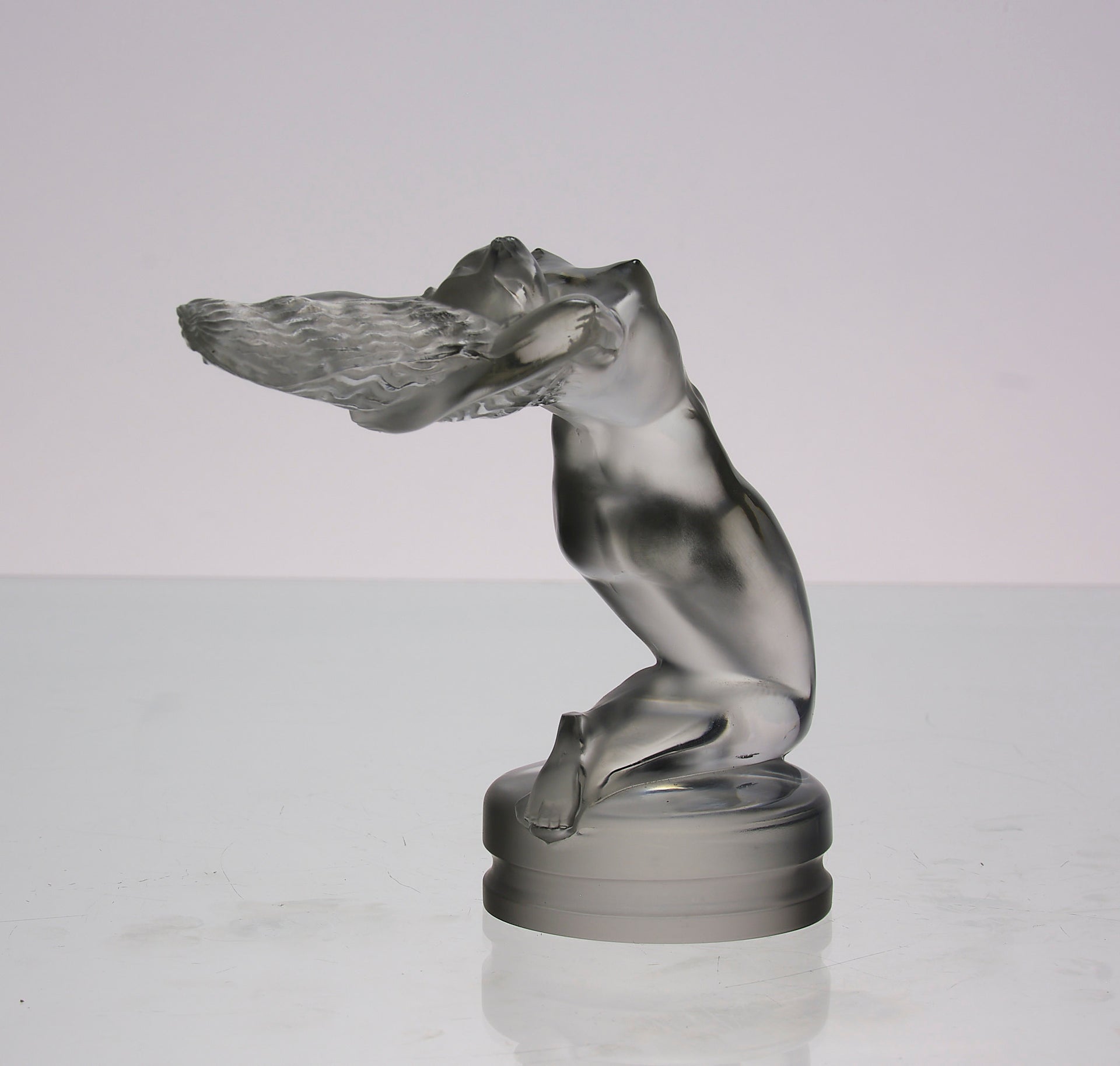 Lalique Car Mascot - Chrysis - Art Deco Glass - Hickmet Fine Arts