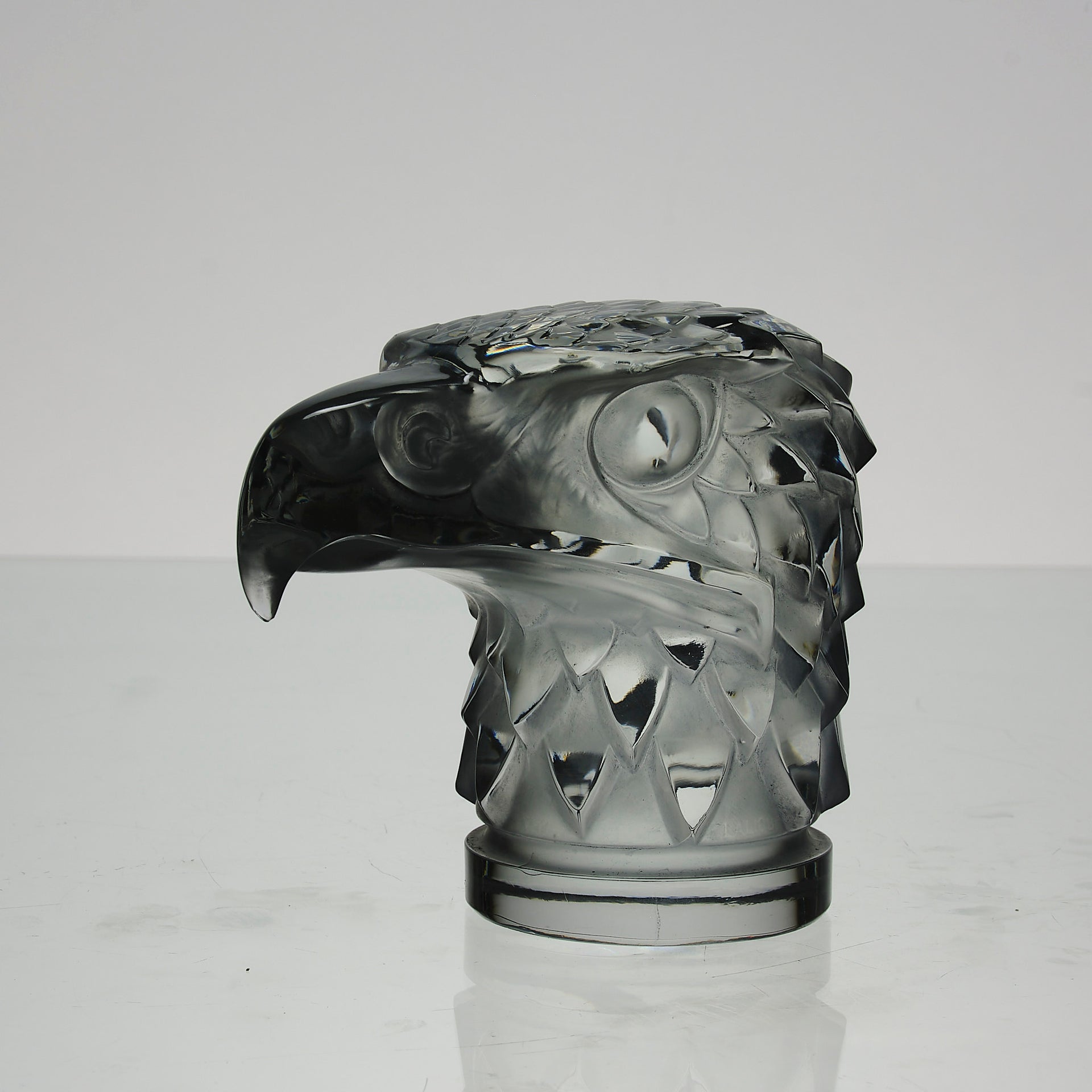 Lalique Car Mascot - Tete d’Aigle - Art Deco Glass - Hickmet Fine Arts