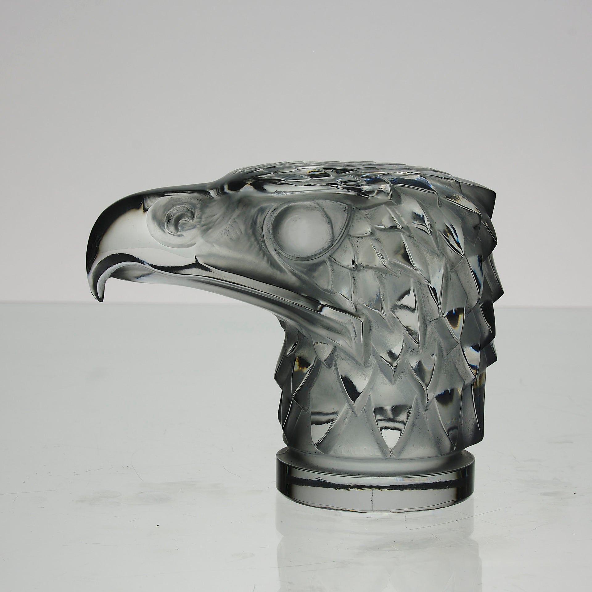 Lalique Car Mascot - Tete d’Aigle - Art Deco Glass - Hickmet Fine Arts
