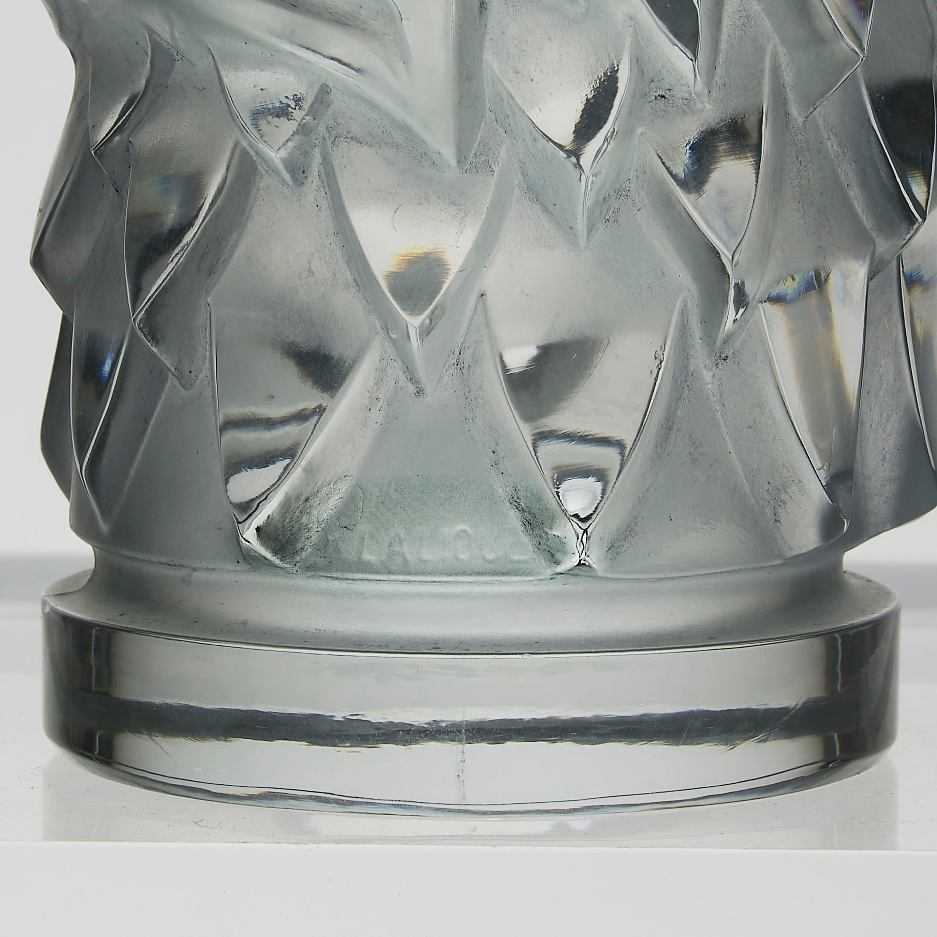 Lalique Car Mascot - Tete d’Aigle - Art Deco Glass - Hickmet Fine Arts