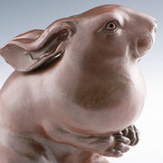 Stoneware Rabbit - Meissner Böttger - Hickmet Fine Arts