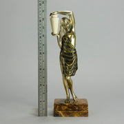 Raymond Guerbe Bronze - Art Deco Figure - Hickmet Fine Arts 