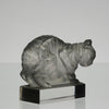 Lalique Cat - Art Deco Glass Lalique Chat - Hickmet Fine Arts