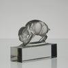 Lalique Chevre - Art Deco Glass - Hickmet Fine Arts