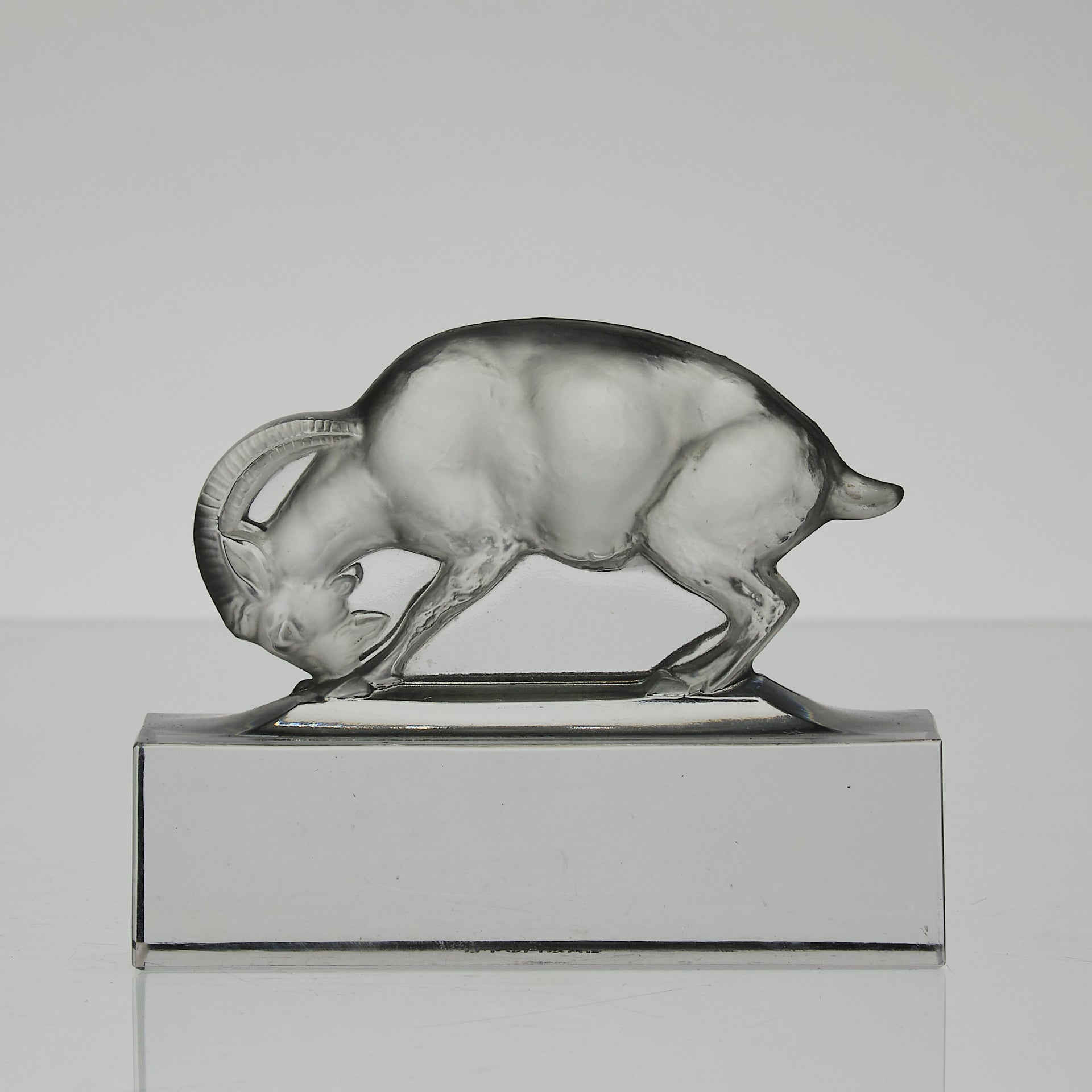 Lalique Chevre - Art Deco Glass - Hickmet Fine Arts