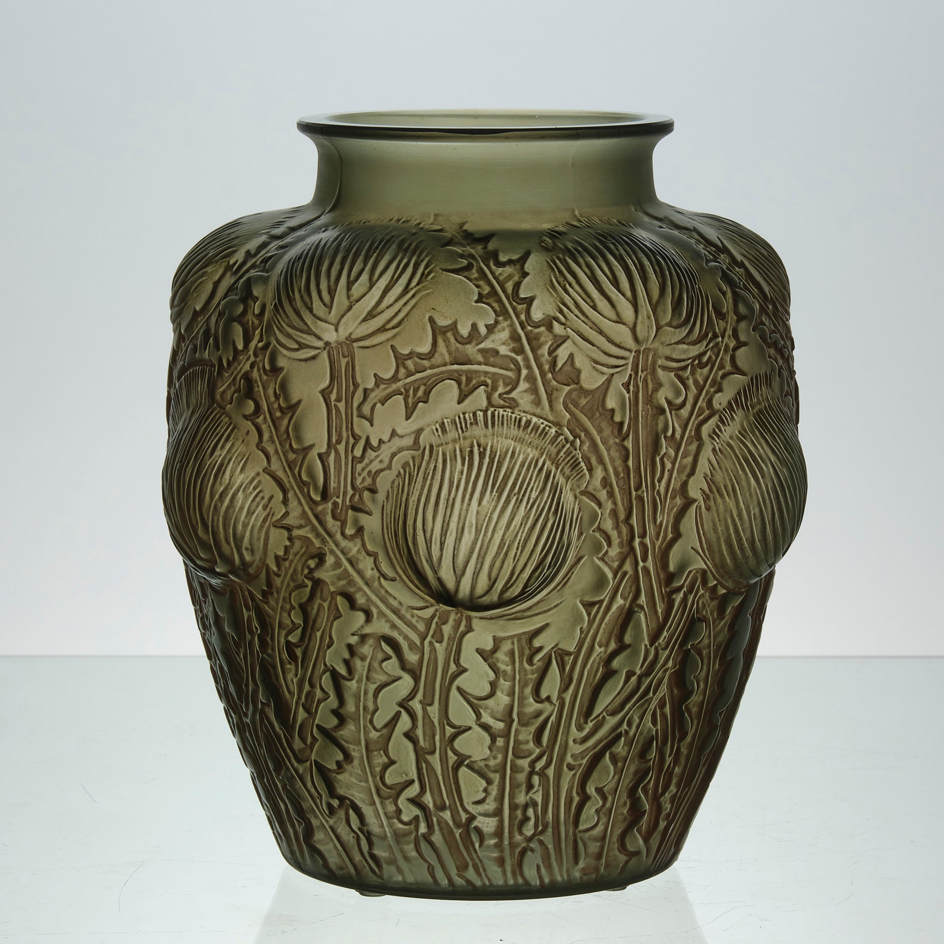 Rene Lalique Domremy Vase - Art Deco Vase - Hickmet Fine Arts