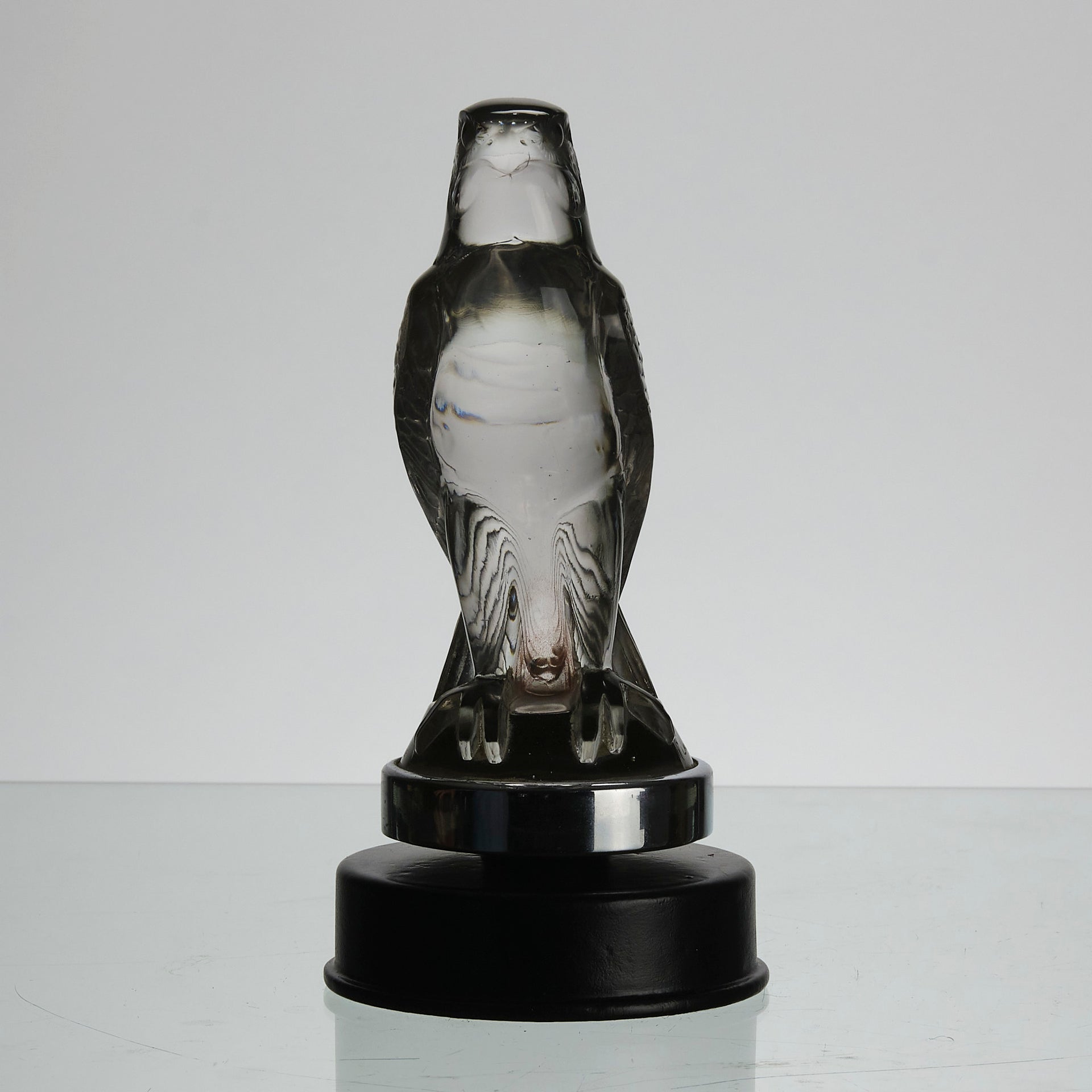 Rene Lalique Faucon Mascot - Art Deco Glass - Hickmet Fine Arts