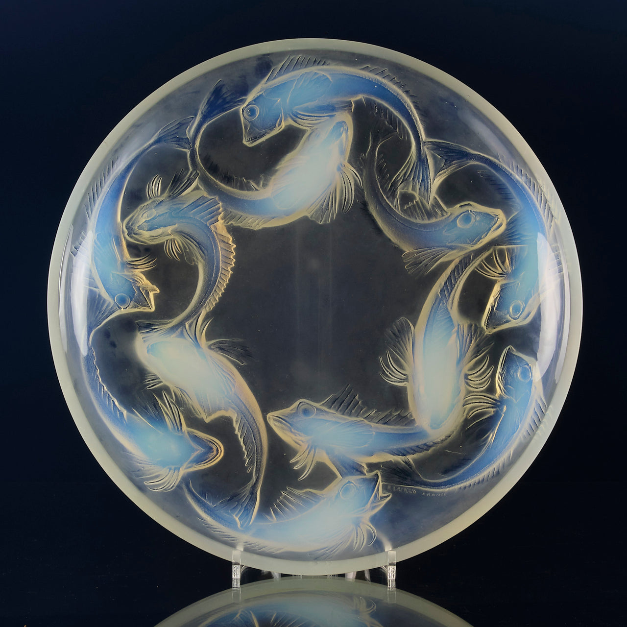Lalique Martigues - Art Deco Glass Lalique - Hickmet Fine Arts