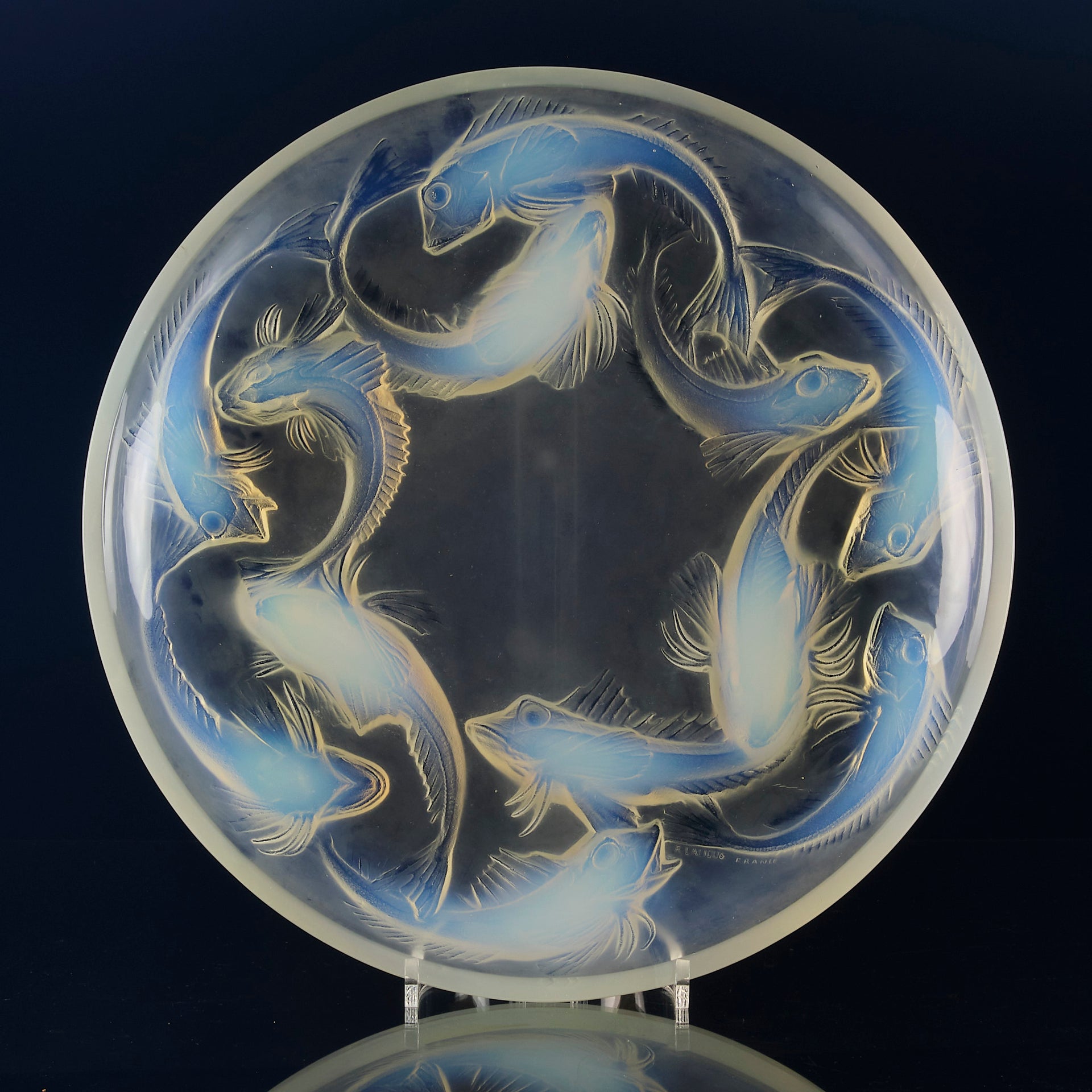 Lalique Martigues - Art Deco Glass Lalique - Hickmet Fine Arts