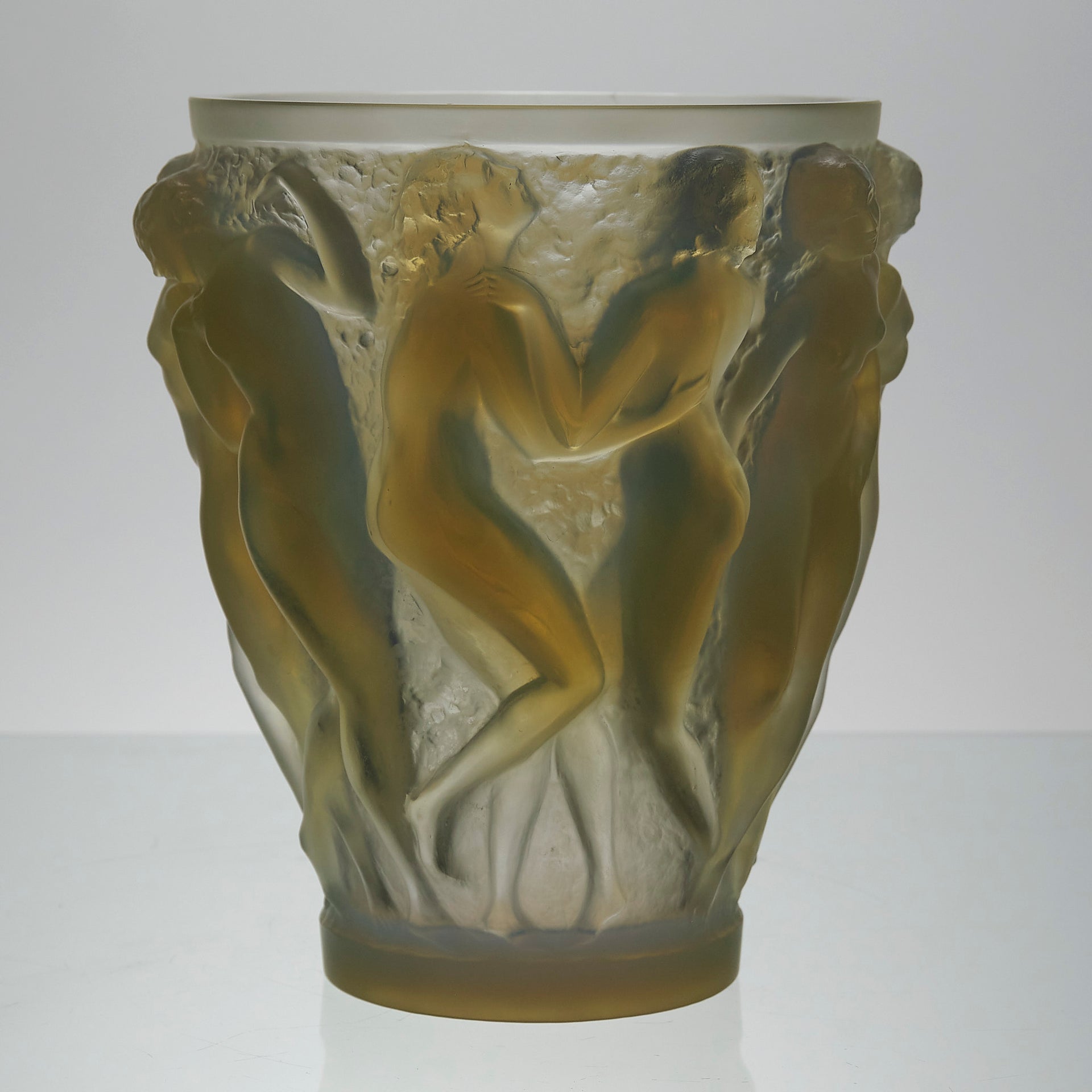 Rene Lalique Bacchantes Vase - Art Deco Vase - Hickmet Fine Arts