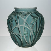 Rene Lalique Sauterelles Vase - Art Deco Vase - Hickmet Fine Arts