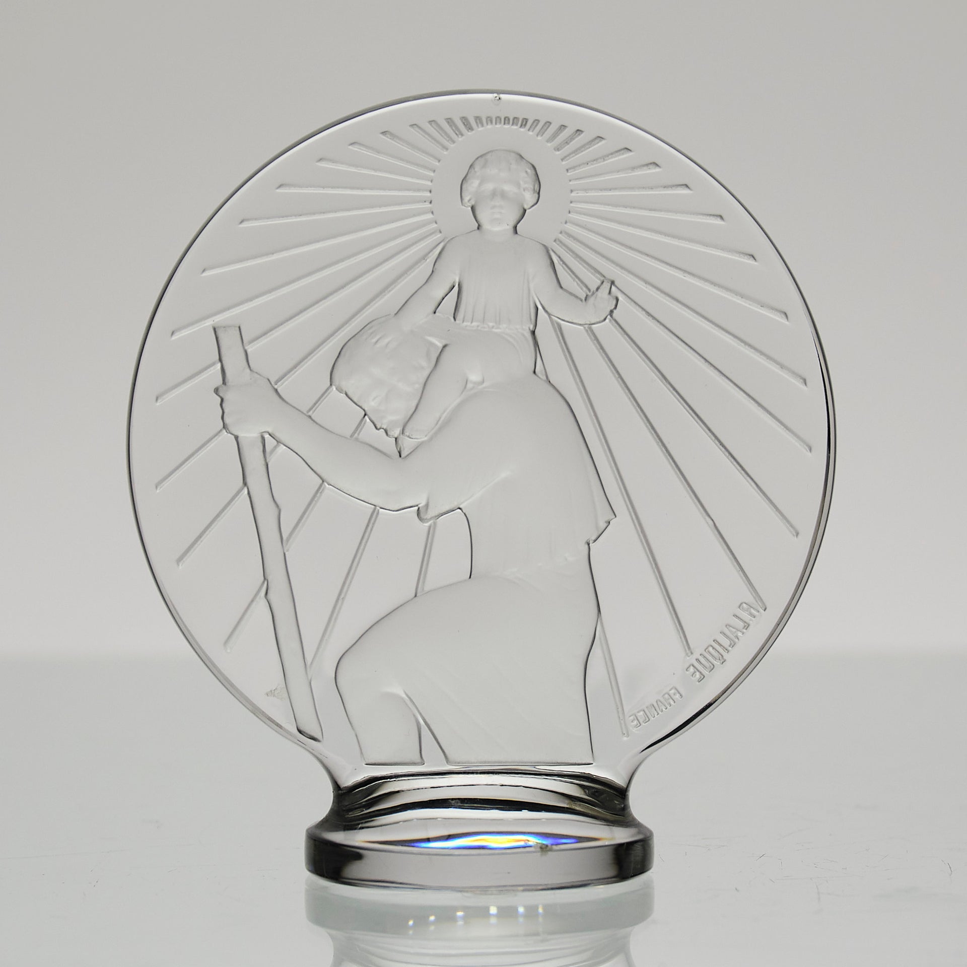 Rene Lalique St Christophe - Art Deco Mascot - Hickmet Fine Arts