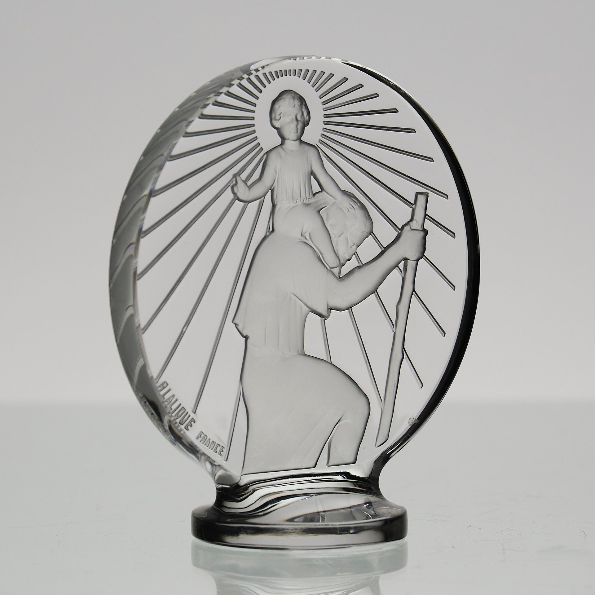 Rene Lalique St Christophe - Art Deco Mascot - Hickmet Fine Arts
