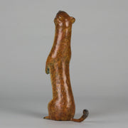 "Stoat" by Richard Smith - Limited Edition Bronze - Hickmet Fine Arts 