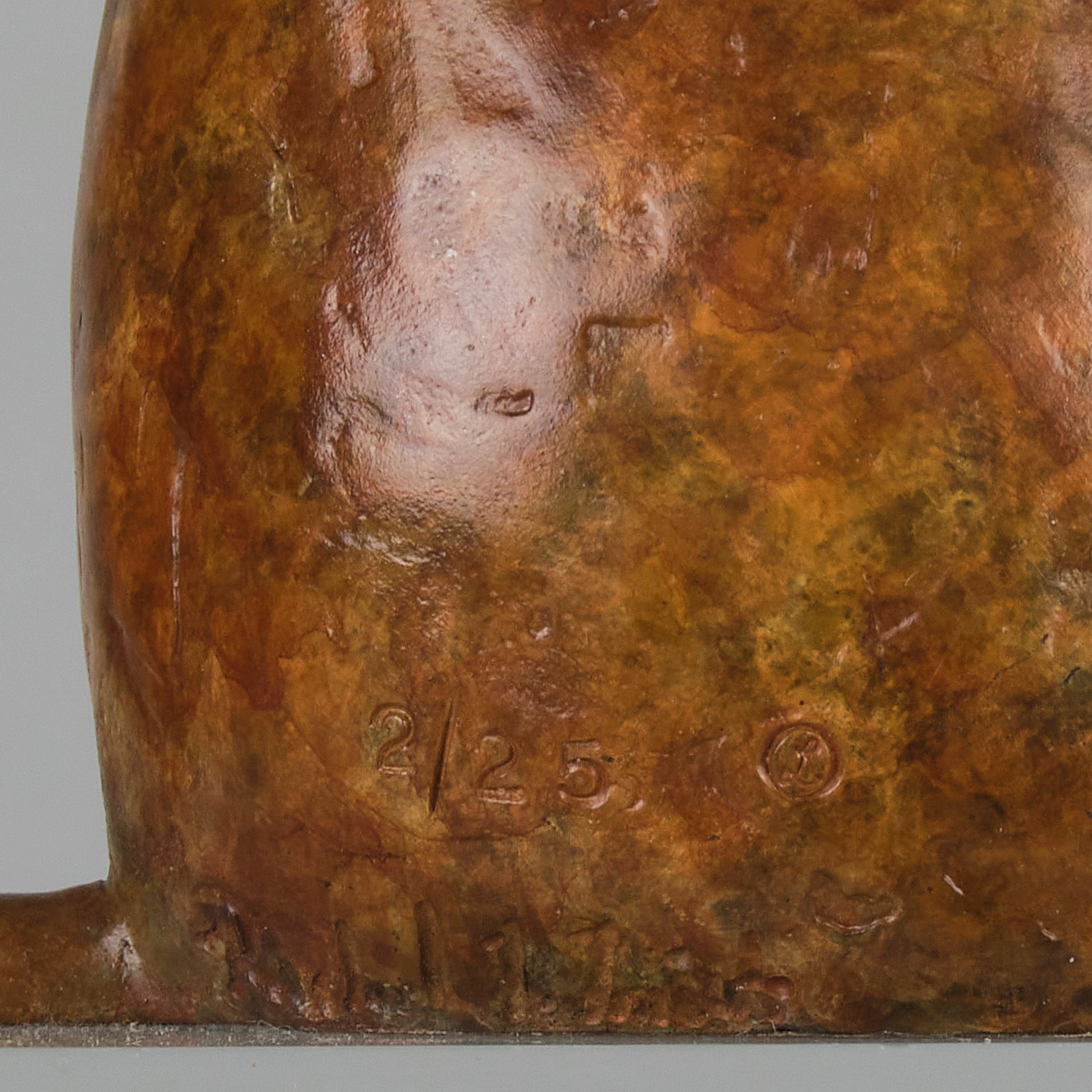 "Stoat" by Richard Smith - Limited Edition Bronze - Hickmet Fine Arts 