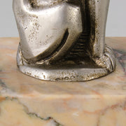 Georges Rigot Cat - Art Deco Bronze - Hickmet Fine Arts
