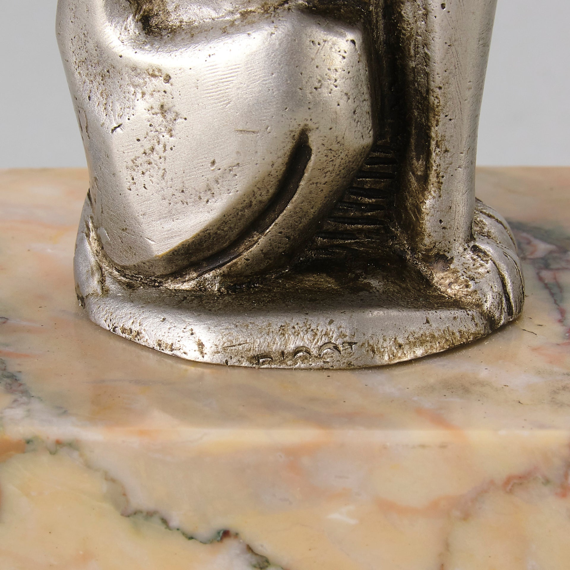 Georges Rigot Cat - Art Deco Bronze - Hickmet Fine Arts