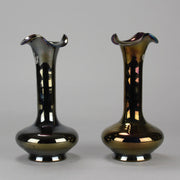 Rindskopf Vases - Art Nouveau Silvered Vases - Hickmet Fine Arts 