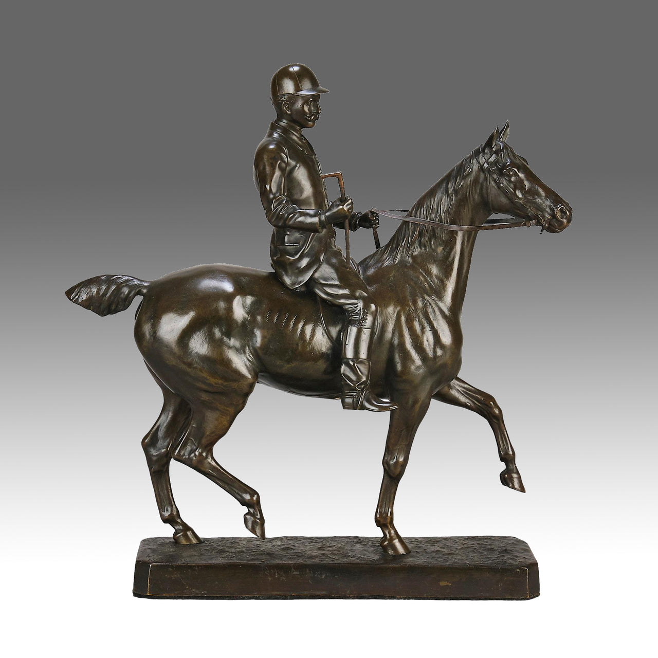 "Before the Hunt" - Walter Roche Bronze - Hickmet Fine Arts