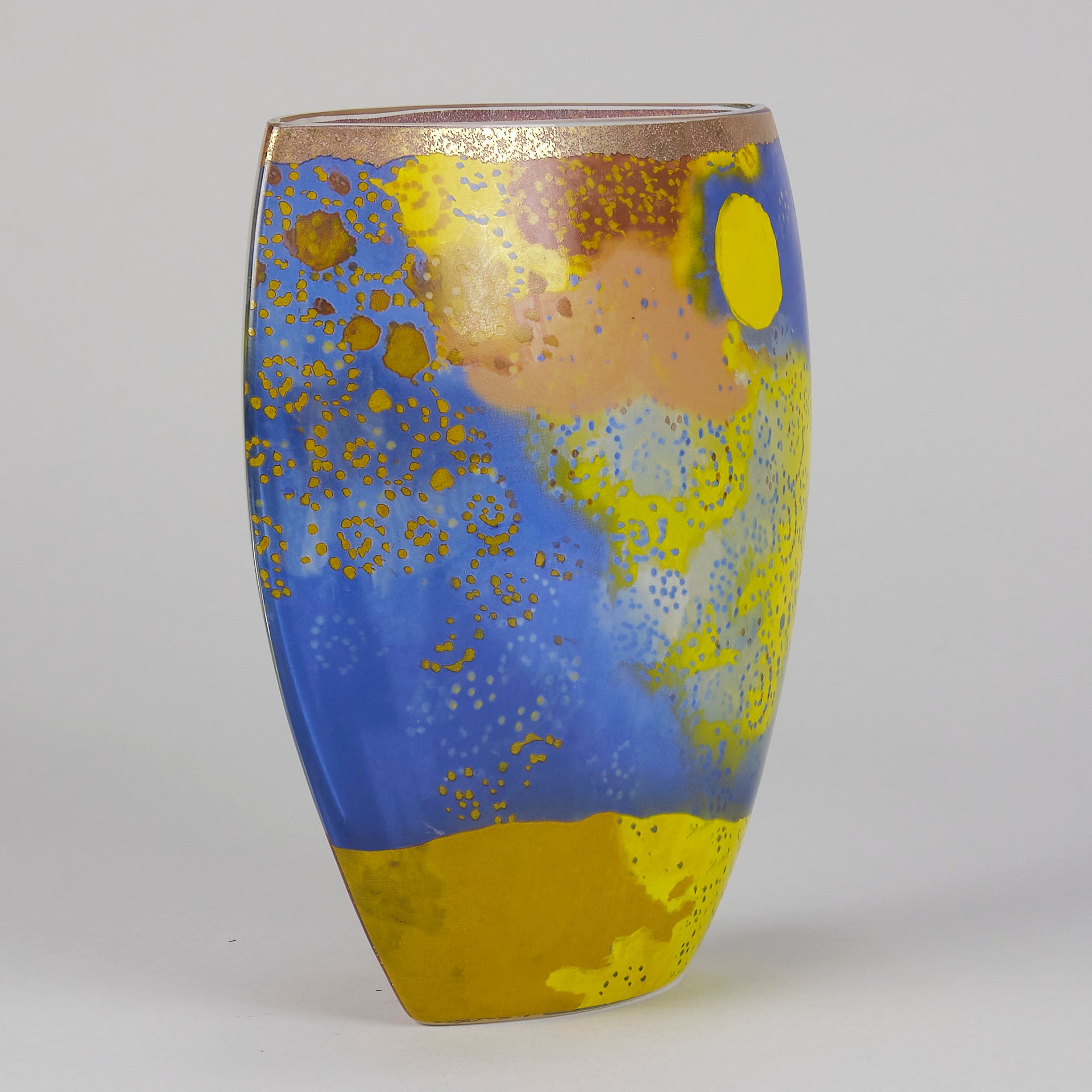 Rosina Wachtmeister Vase - Goebel Glass - Hickmet Fine Arts 