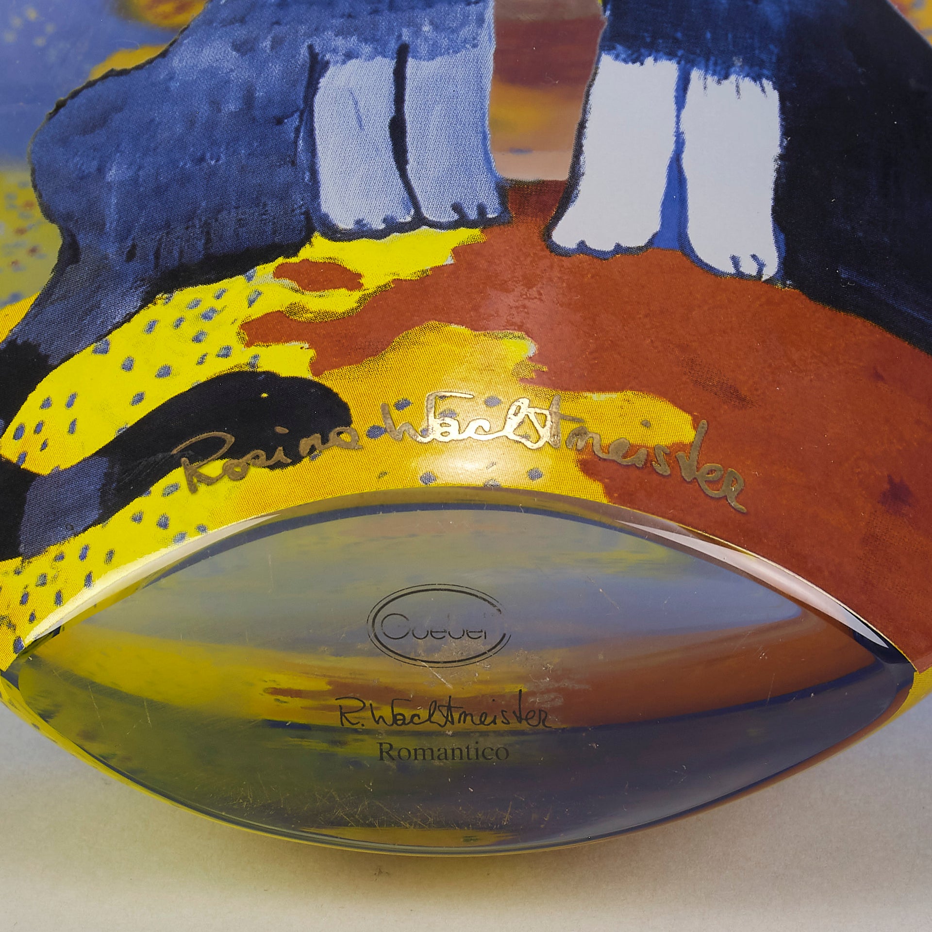 Rosina Wachtmeister Vase - Goebel Glass - Hickmet Fine Arts 