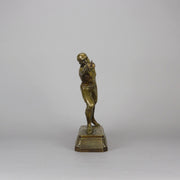 Rudolf Kuchler Bronze Fencer - Art Nouveau - Hickmet Fine Arts 