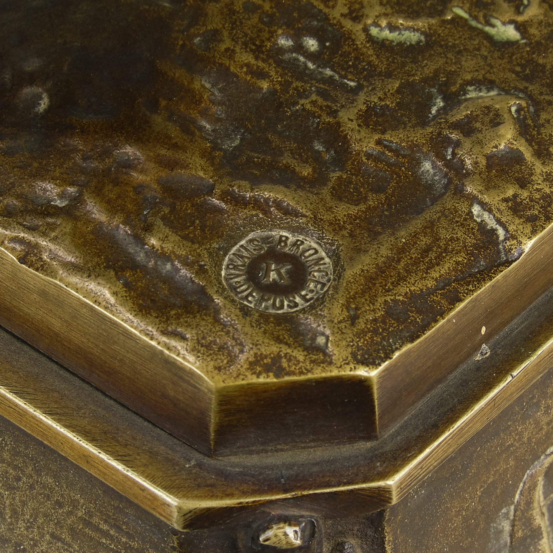 Rudolf Kuchler Bronze Fencer - Art Nouveau - Hickmet Fine Arts 