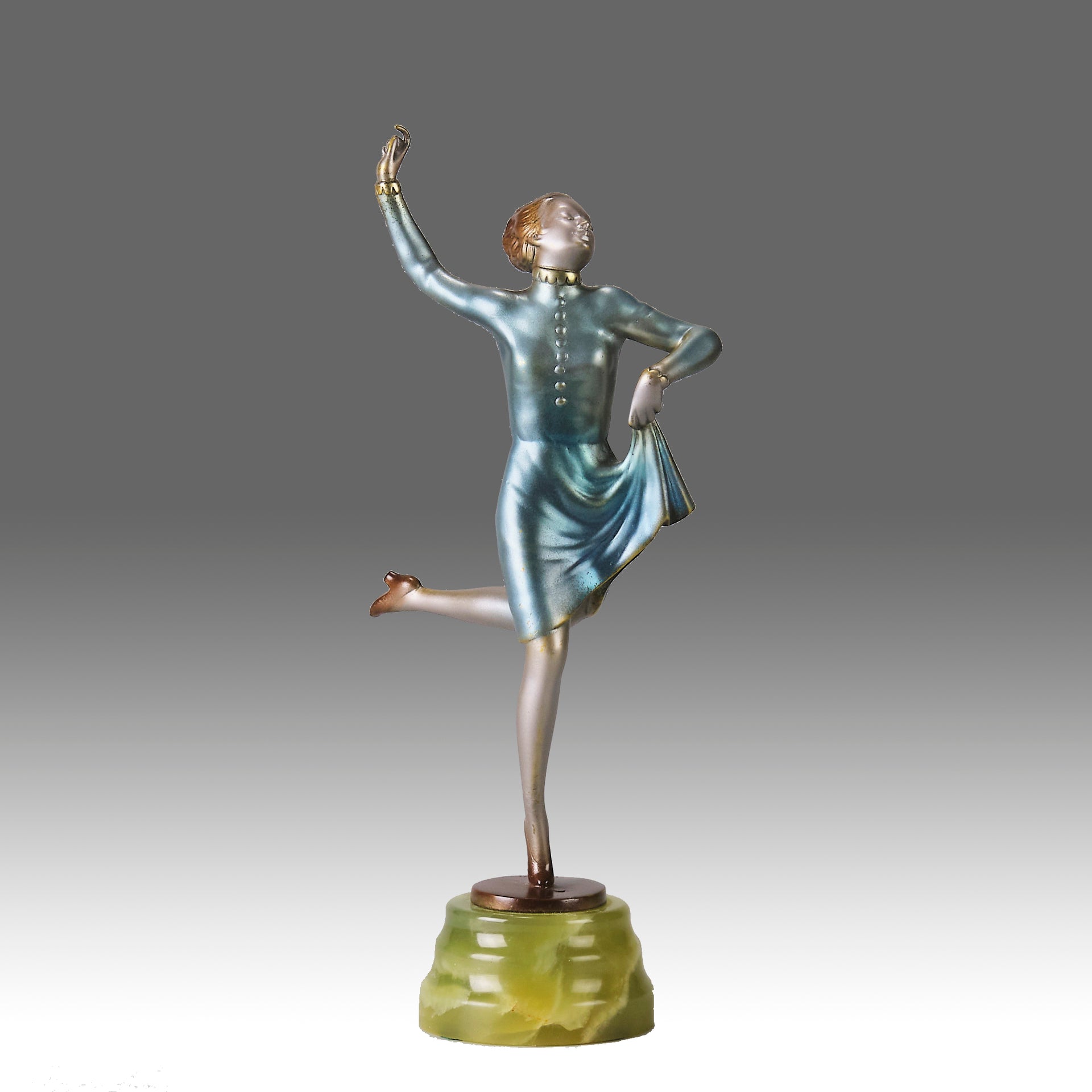 Lorenzl Bronze Running Girl