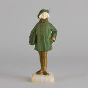 Solange Bertrand Figure - Art Deco Bronze - Hickmet Fine Arts 