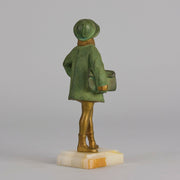 Solange Bertrand Figure - Art Deco Bronze - Hickmet Fine Arts 