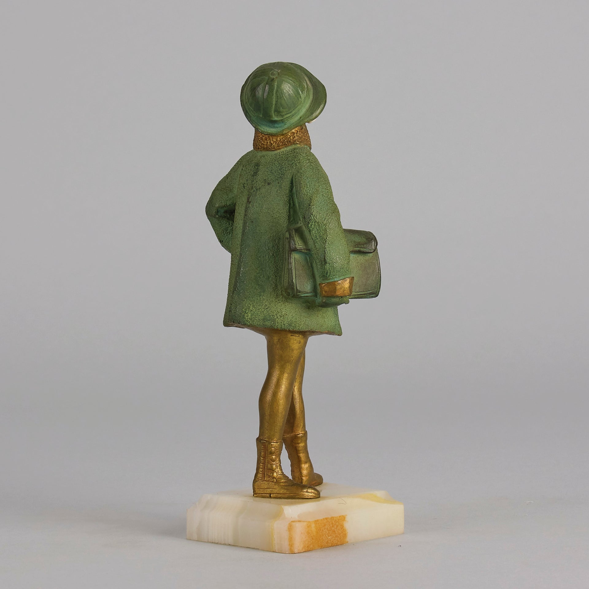 Solange Bertrand Figure - Art Deco Bronze - Hickmet Fine Arts 