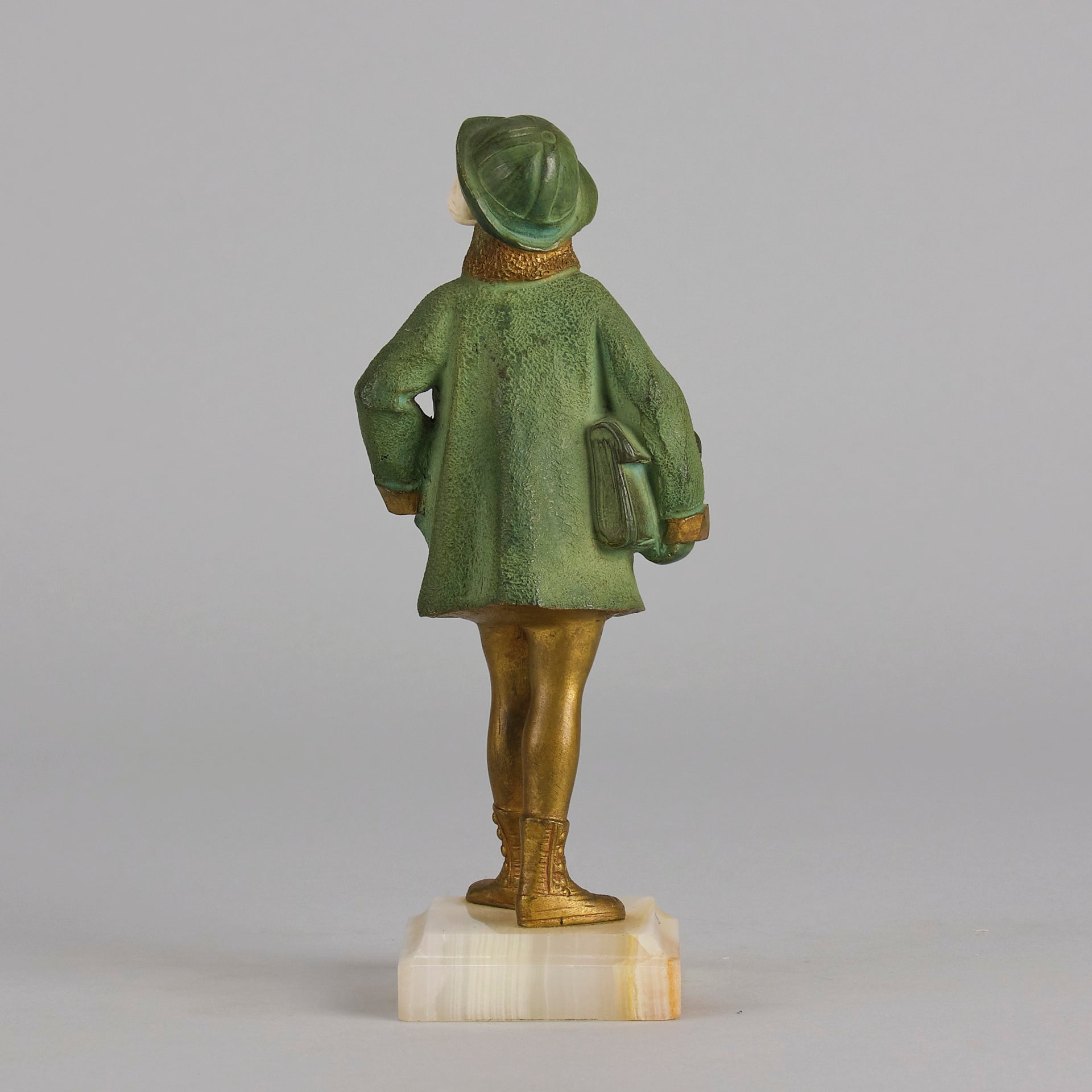 Solange Bertrand Figure - Art Deco Bronze - Hickmet Fine Arts 